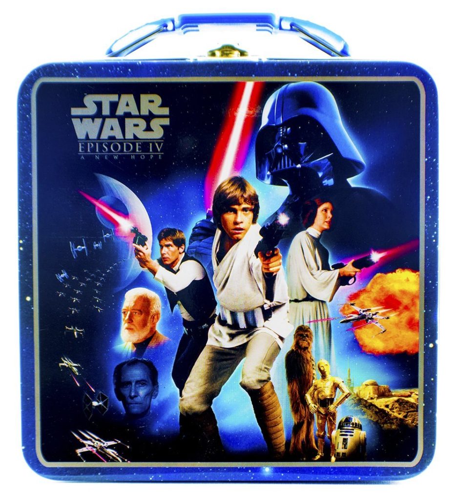 star wars tin lunch box